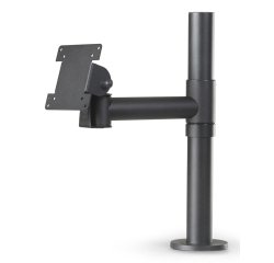 Ergonomic Solutions SpacePole POS SPV1104-FX-02 accesorio para terminal de punto de venta Negro Metal 12 kg 75 x 75 mm 100 x 100 mm
