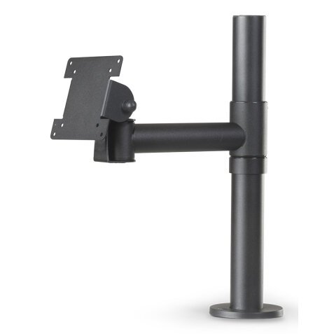Ergonomic Solutions SpacePole POS SPV1104-FX-02 accessoire de système de paiement en point de vente Noir Métal 12 kg 75 x 75 mm 100 x 100 mm