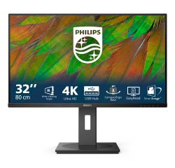 Philips 3000 series 32B1N3800/00 écran plat de PC 80 cm (31.5") 3840 x 2160 pixels 4K Ultra HD LCD Noir