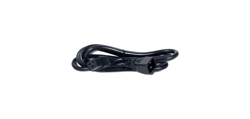 APC NetShelter - Cordon d'alimentation - Prises C20 et C19 - 20 A - 1,98m