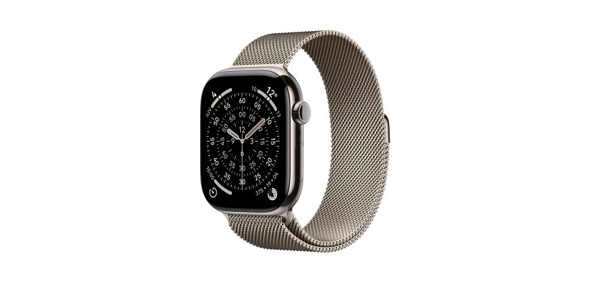 Apple Watch Series 11 OLED 46 mm Numérique 416 x 496 pixels Écran tactile 5G Titane Wifi GPS (satellite)