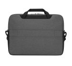 Targus CypressEco 39,6 cm (15.6") Malette Noir, Gris
