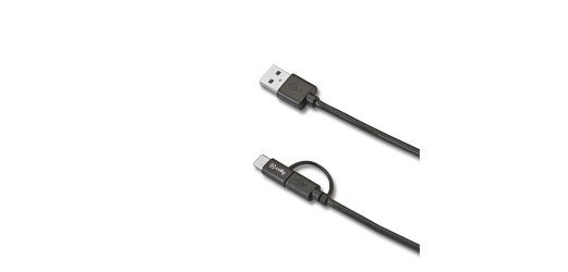 Celly USBCMICRO cable USB USB A USB C/Micro-USB B Negro