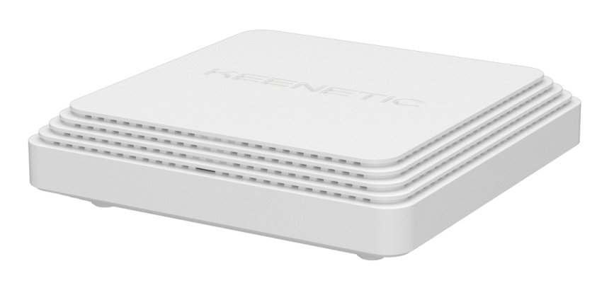 Keenetic Orbiter 6 (KAP-630) Point d'accès Wi-Fi 6 AX3000 avec port gigabit Ethernet 2,5 et alimentation électrique par câble Ethernet