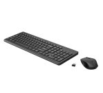 HP 330 Wls Mse and KB Combo FR clavier Souris incluse Universel RF sans fil Noir