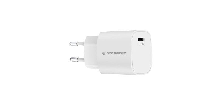 Conceptronic 1-Port 20W USB-C PD Charger