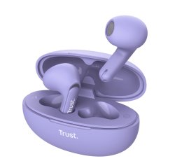 Trust Yavi Headset True Wireless Stereo (TWS) In-ear Calls/Music USB Type-C Bluetooth Purple
