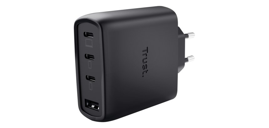 Trust Maxo 65W Universal Black AC Fast charging Indoor