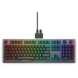 Alienware AW920K clavier Gaming USB + RF Wireless + Bluetooth Gris
