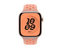 Apple MGAU4ZM/A Intelligentes Accessoire zum Tragen Band Rosa Aluminium, Fluoroelastomer
