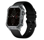 Nilox NXSWTRAILWATCH Relojes inteligentes y deportivos 4,85 cm (1.91") Digital 320 x 385 Pixeles Pantalla táctil Acero inoxidable