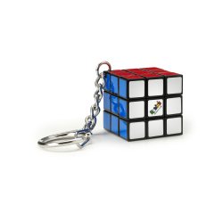 Rubik’s , , Il Cubo 3x3 Originale, Edizione in Miniatura. Accessorio Portachiavi con cubo 3x3 funzionante, per Bambini dagli 8+, Rompicapo Professionale a Combinazione di Colori.