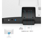 BenQ GW2490TC computer monitor 61 cm (24") 1920 x 1080 pixels Full HD LED Black, White