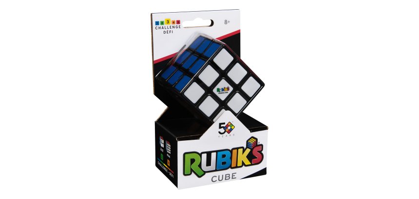 Rubik’s Cube, The Original 3x3 Color-Matching Puzzle Classic Problem-Solving Challenging Brain Teaser Fidget Toy, for Adults & Kids Ages 8 and up