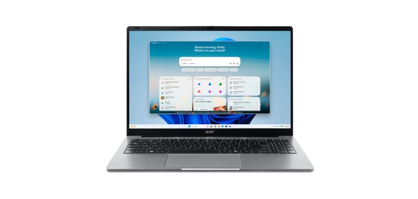 Acer Aspire Lite AL15-47P-R439 AMD Ryzen™ 3 5400U Ordinateur portable 39,6 cm (15.6") Full HD 8 Go DDR4-SDRAM 512 Go SSD Wi-Fi 7 (802.11be) Windows 11 Home Gris Français
