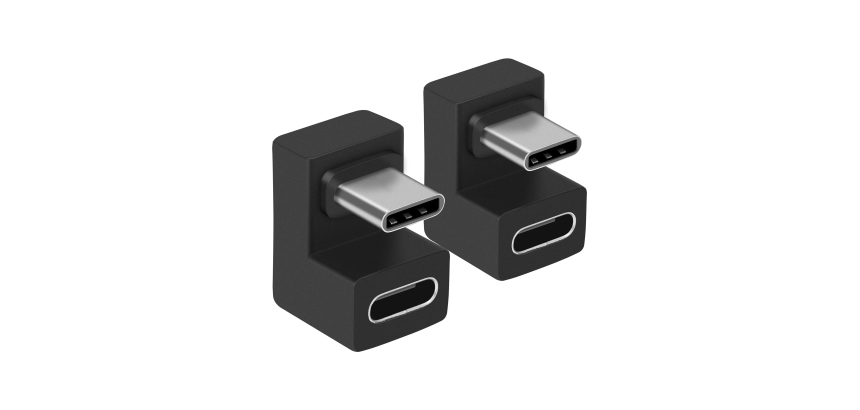 Equip Adattatore USB-C U plug, 10Gbps, PD 100W , confezione da 2 pezzi