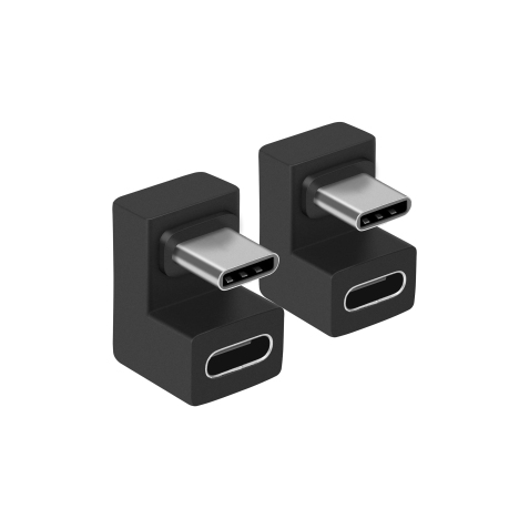 Equip USB-C U plug adapter, 10Gbps, PD 100W, 2-Pack