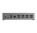 StarTech.com Dock USB-C pour 4 Écrans - Mini Dock avec Hub USB-C HDMI avec 1x USB Type-C & 3x USB-A, Ethernet, Audio - Mini Docking Station USB-C HDMI DisplayPort - Station d'Accueil Universelle USB-C
