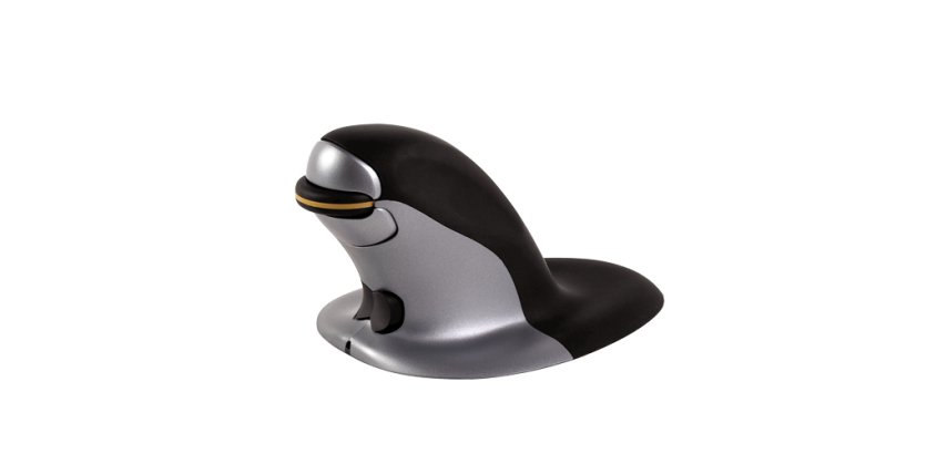 Fellowes Souris verticale ambidextre Penguin – Sans fil - Moyen