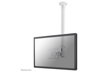Neomounts FPMA-C100WHITE Soporte de techo para monitor/TV 10-30" - alt. 79-129 cm