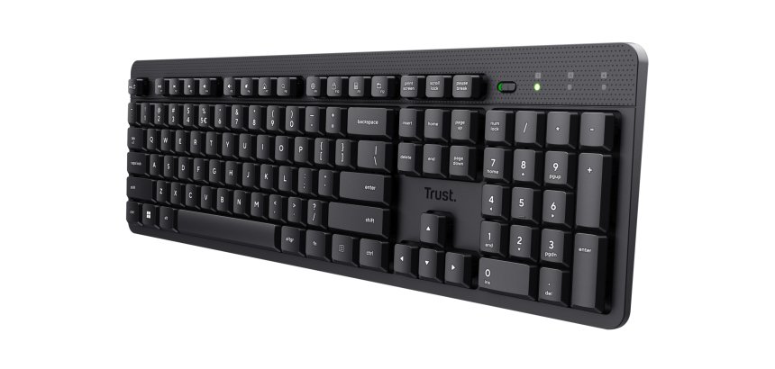 Trust Ody II clavier Bureau RF sans fil AZERTY Français Noir