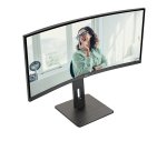 AOC CU34P3CV écran plat de PC 86,4 cm (34") 3440 x 1440 pixels UltraWide Quad HD LED Noir