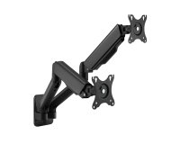 Equip Soporte de pared para monitor doble de 17"-32