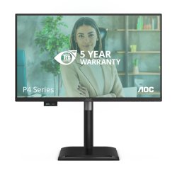 AOC 24P4U écran plat de PC 60,5 cm (23.8") 1920 x 1080 pixels Full HD Noir