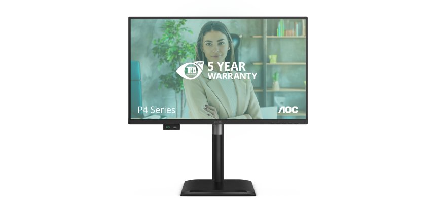 AOC 24P4U écran plat de PC 60,5 cm (23.8") 1920 x 1080 pixels Full HD Noir