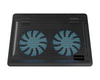 Conceptronic CNBCOOLPAD2F almohadilla fría 39,6 cm (15.6") 1000 RPM Negro