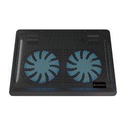 Conceptronic CNBCOOLPAD2F almohadilla fría 39,6 cm (15.6") 1000 RPM Negro