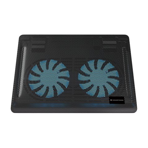 Conceptronic CNBCOOLPAD2F almohadilla fría 39,6 cm (15.6") 1000 RPM Negro