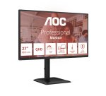 AOC E4 Q27E4CV écran plat de PC 68,6 cm (27") 2560 x 1440 pixels Quad HD LED Noir