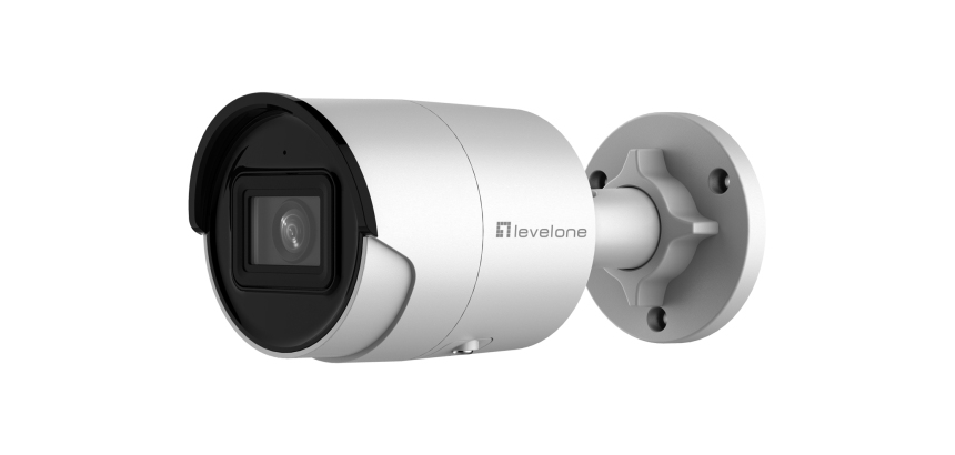 LevelOne FCS-5202 telecamera di sorveglianza Pallottola (forma) Telecamera di sicurezza IP Interno e esterno 2688 x 1520 Pixel Parete