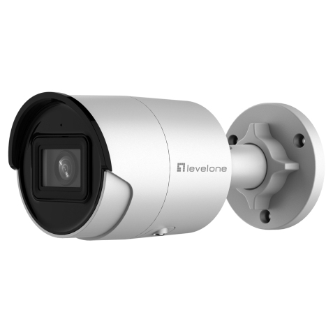 LevelOne FCS-5202 telecamera di sorveglianza Pallottola (forma) Telecamera di sicurezza IP Interno e esterno 2688 x 1520 Pixel Parete