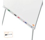 Chevalet conference nobo premium plus trepied surface  magnetique acier laque        tableau effacable 70x100cm