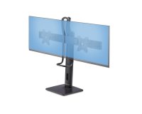 StarTech.com Soporte de Escritorio de Travesaño para Dos Monitores de 27 Pulgadas - Capacidad de 12kg - Soporte VESA de 75x75 o 100x100 - Ajustable