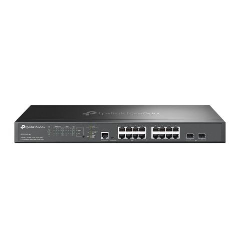 TP-Link Omada SG3218XP-M2 commutateur réseau Géré L2+ 2.5G Ethernet (100/1000/2500) Connexion Ethernet, supportant l'alimentation via ce port (PoE) 1U Noir