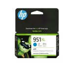HP 951XL cartouche d'encre cyan grande capacité authentique
