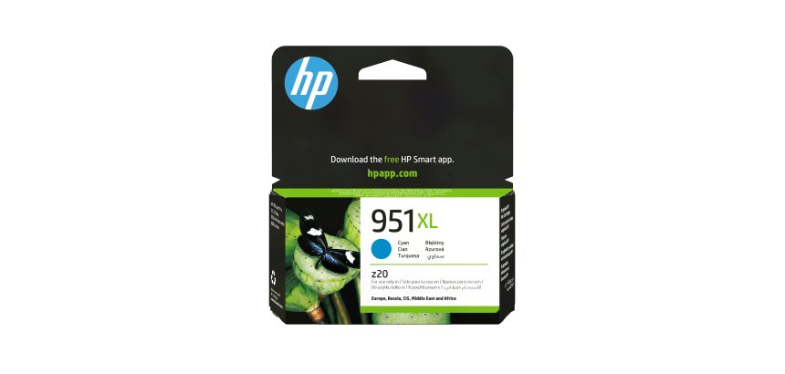 HP 951XL - High Yield - cyan - original - ink cartridge