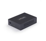 StarTech.com Convertisseur de Média Fibre Optique 10 GbE SFP+, 10 Gigabit Ethernet RJ-45 vers 10GBASE-X SFP+, Monomode, Multimode, Trames Jumbo 16K, Conforme TAA