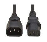 Eaton P004-02M-EU câble électrique Noir 2 m IEC C13 IEC C14