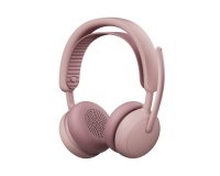 Logitech Zone Wireless 2 ES Kopfhörer Mit Kabel & Kabellos Bügel Anrufe/Musik USB Typ-C Bluetooth Rosa