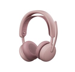 Logitech Zone Wireless 2 ES Casque Avec fil &sans fil Arceau Appels/Musique USB Type-C Bluetooth Rose
