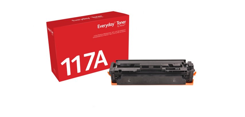 Toner Everyday™ Noir de Xerox compatible avec HP 117A (W2070A), Capacité standard