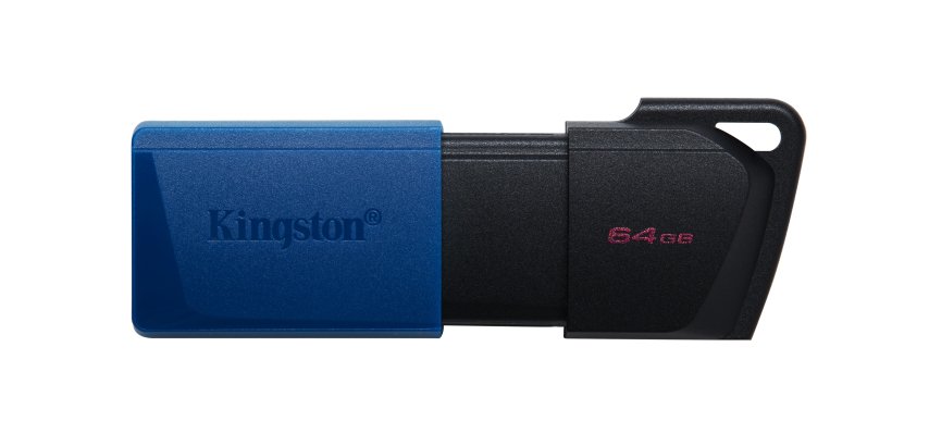 Kingston Technology DataTraveler 64GB USB3.2 Gen 1 Exodia M (Nero + Blu)