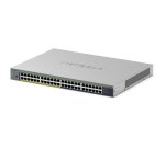 NETGEAR GS748PP Non-géré Gigabit Ethernet (10/100/1000) Connexion Ethernet, supportant l'alimentation via ce port (PoE) Gris