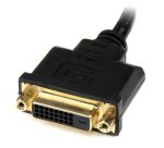 StarTech.com 8in (20cm) HDMI to DVI-D Video Cable Adapter - HDMI Male to DVI Female