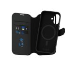 PanzerGlass CARE™ by ® Tango 2-in-1 Wallet Case w. MagSafe iPhone 16 protective phone case Black Cover