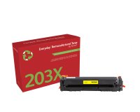 Toner remanufacturé Jaune Everyday™ de Xerox compatible avec HP 203X (CF542X), Grande capacité